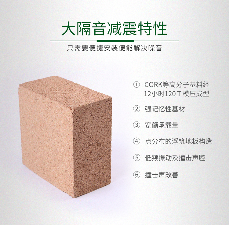 减震砖特性