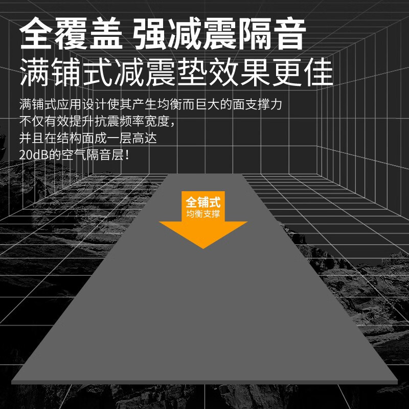 橡胶隔振垫 橡胶隔振垫