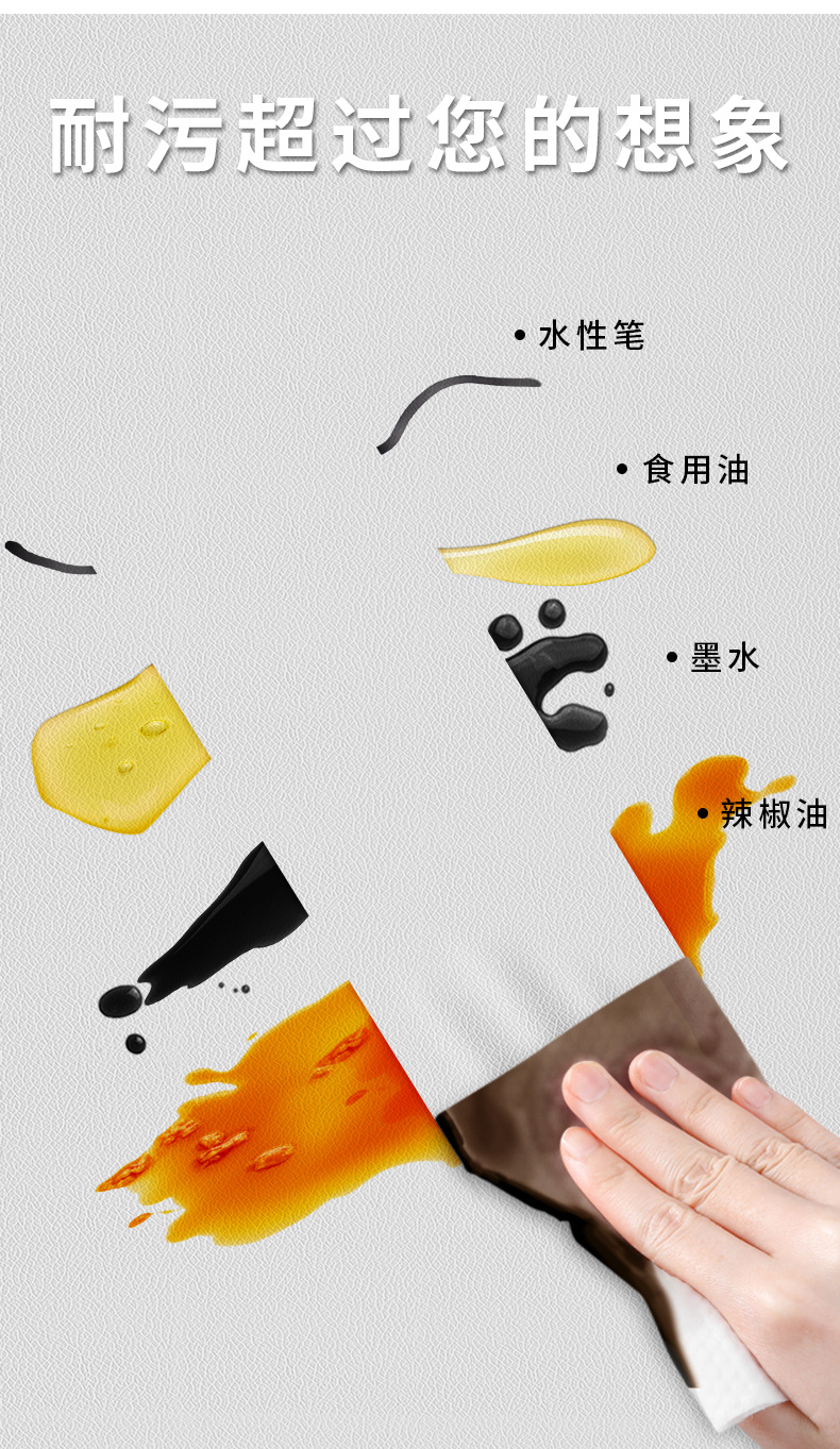 皮革隔音门贴很耐污