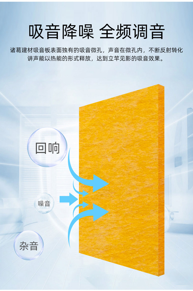 吸音降噪隔音棉